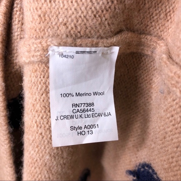 Madewell Dotted Crewneck Merino Wool Sweater Polka Dots Size XS Style AG265 - Picture 7 of 9